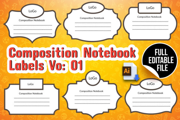Download Notebook Labels, Tag, Stickers, Frame - Premium Resources