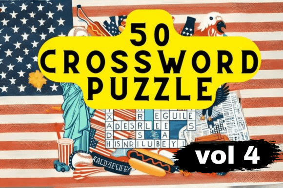 Download 50 Crossword Puzzle for Kids 2024 Vol 4 - Crossword Collection