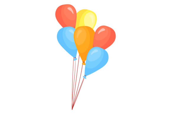 Download Balloon Bunch. Party Decoration. Festiva - Balloon Collection