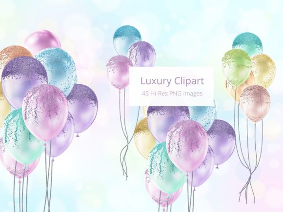 Download Pastel Balloons Clipart - Balloon Collection