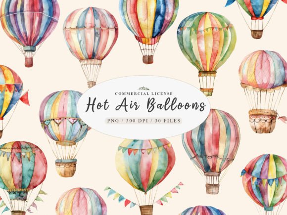 Download Hot Air Balloon Png, Pastel Balloons Png - Balloon Collection