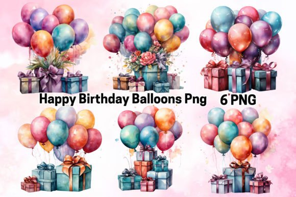Download Happy Birthday Balloons - Balloon Collection