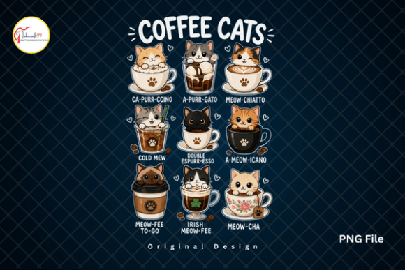 Download Funny Cat Coffee Drinks Coffee Cats PNG - Premium Resources