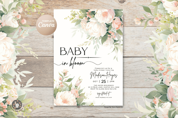 Download Invite Card Printable Canva Template - Card Collection