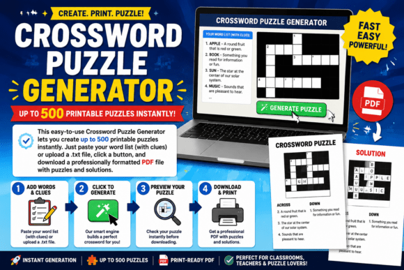 Download Crossword Puzzle Generator - Crossword Collection