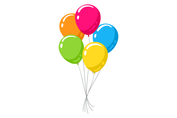 Download Balloon Bunch Cartoon Icon. Holiday Part - Balloon Collection